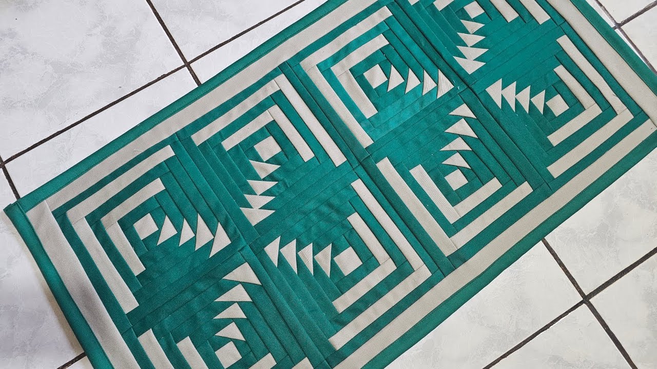 ESTE TAPETE FOI O MAIS LINDO QUE JÁ FIZ FEITO EM VERDE .