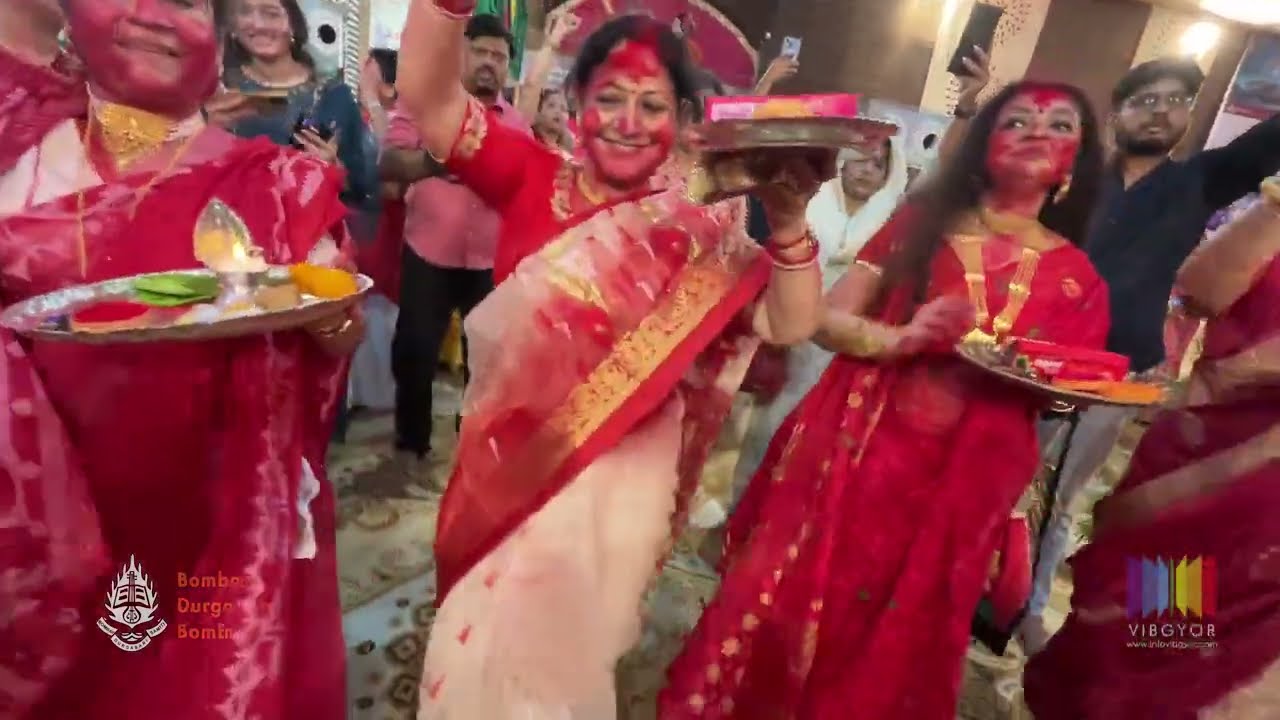 Sindoor Khela I Bombay Durgabari Samiti I Dashami I Durga Puja 2024 I Indranil Mukherjee I VIBGYOR
