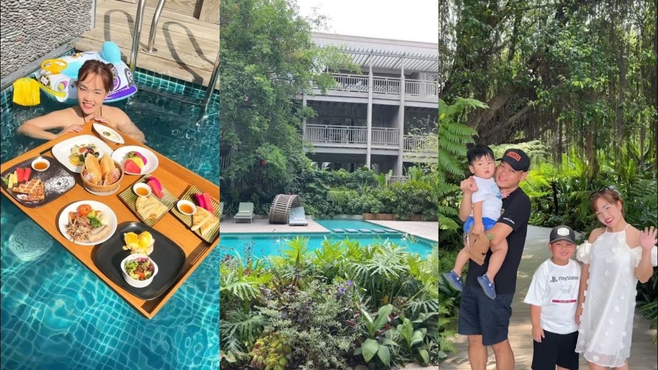 LẦN ĐẦU ở phòng gần 20tr và trải nghiệm đi Cano | 24h ở AN LÂM retreats Saigon River p1