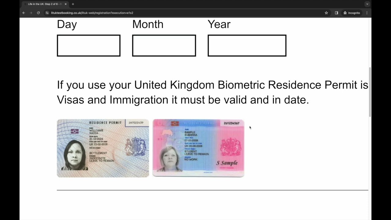 Book Life in the UK test & Know what happens on the exam day 2025