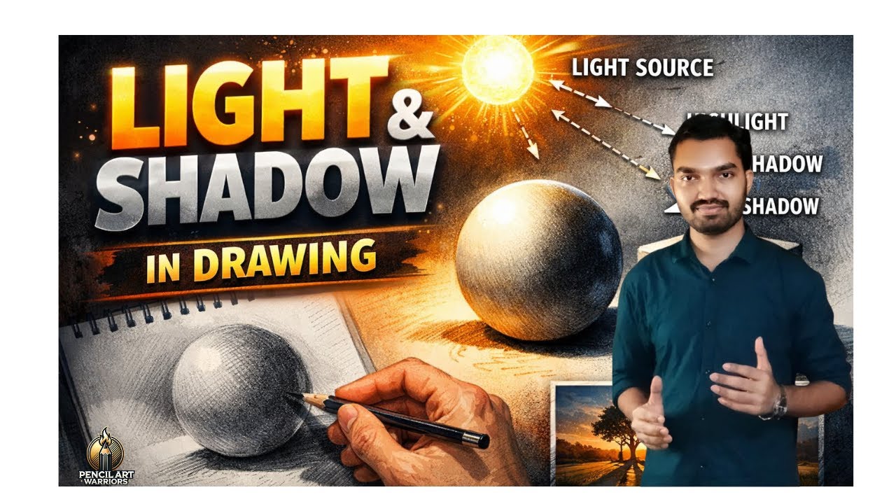 Light & Shadow: Beginner to Advanced Drawing Mastery