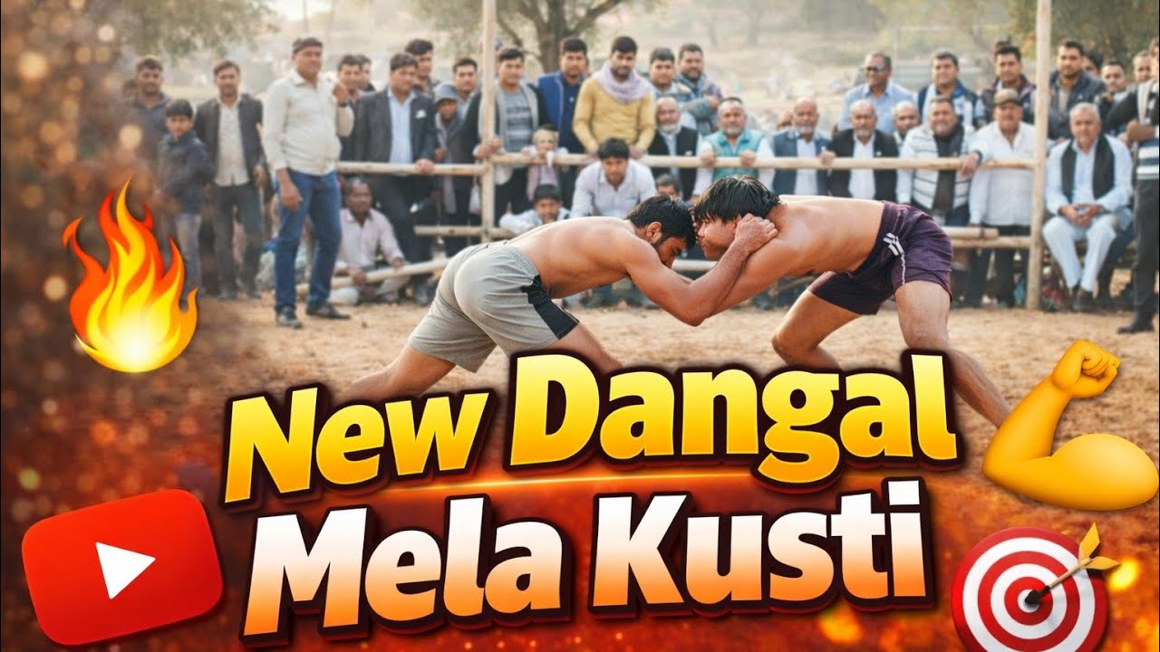 New Dangal Mela Kusti 🔥 | Dangal Mela Kusti #vlog #mela #dangal