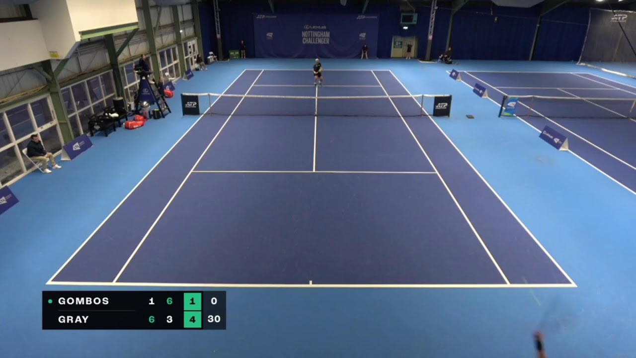 Norbert Gombos (SVK) Vs Alastair Gray (GBR) // Lexus Nottingham Challenger