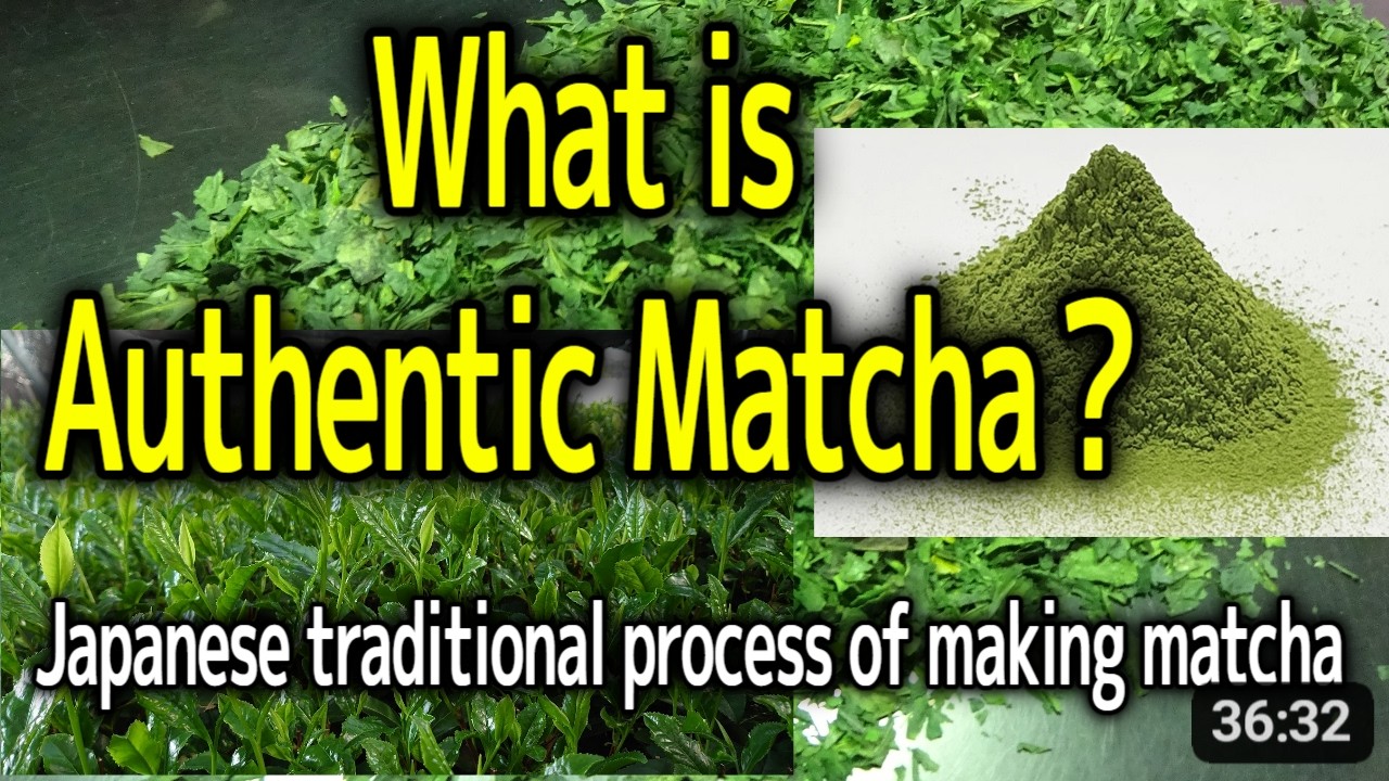 What is authentic matcha?