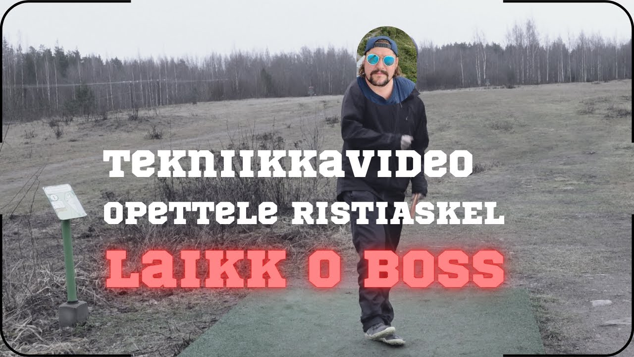 Minä olen nyt Mika Laikko - Frisbeegolf tekniikkavideo