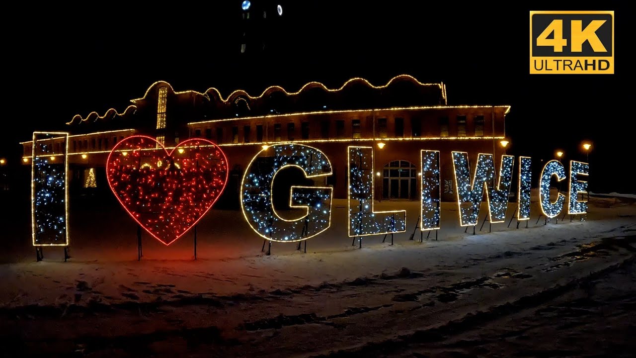 GLIWICE ❄️ ILUMINACJE ŚWIETLNE ❄️ 2026 ❄️ GoPro ❄️ 4K