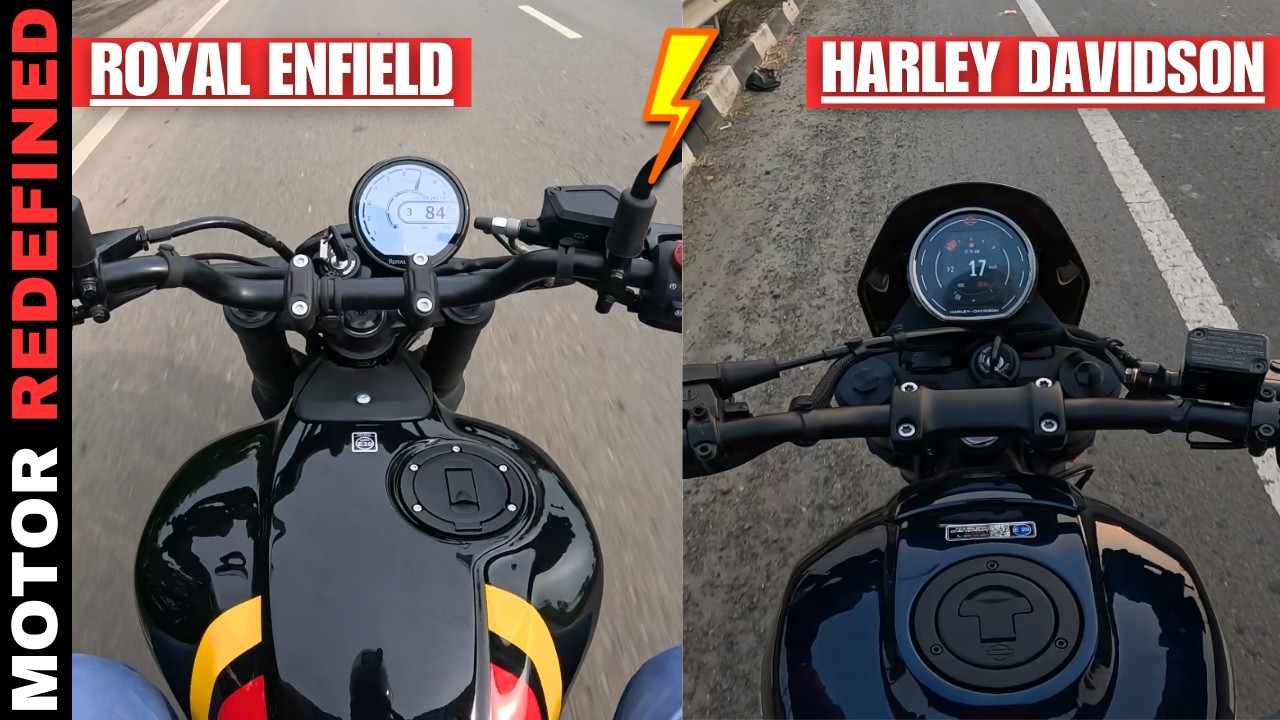 2026 Harley Davidson X440T Vs Royal Enfield Guerrilla 450 Ride Comparison | Motor Redefined.