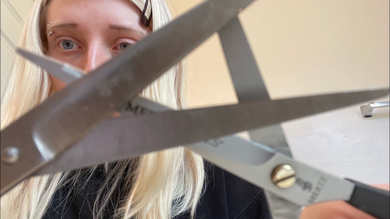 asmr aggressive haircut