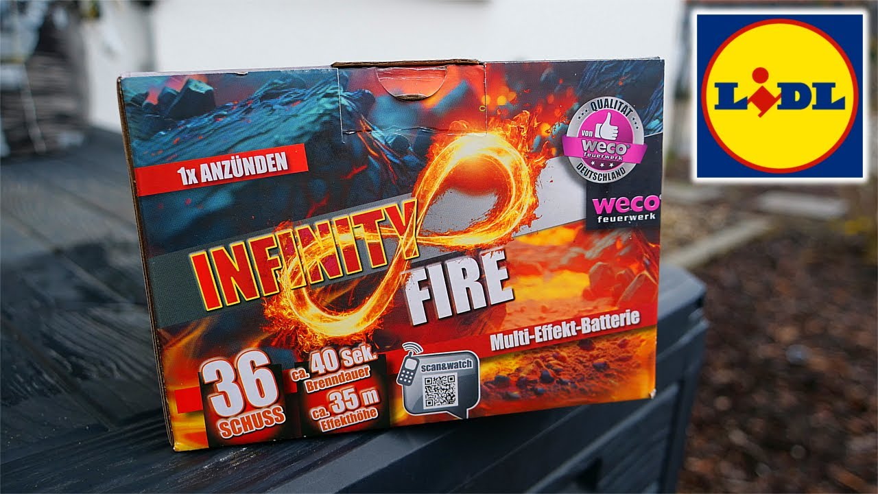 WECO INFINITY FIRE BATTERIE | Lidl Neuheit 2023 | 9,99€