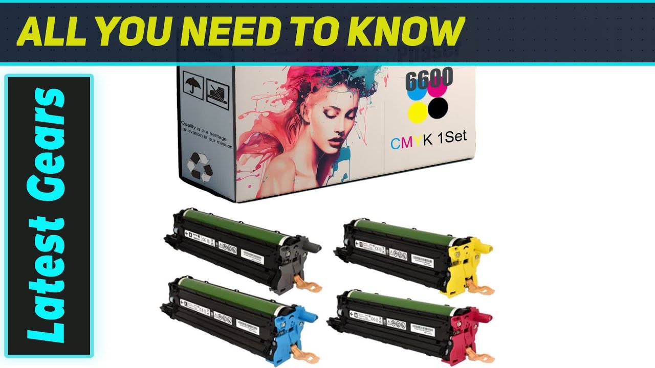 MYNVY Xerox Phaser 6600 Drum Unit: Ultimate 60,000 Page Print Performance!