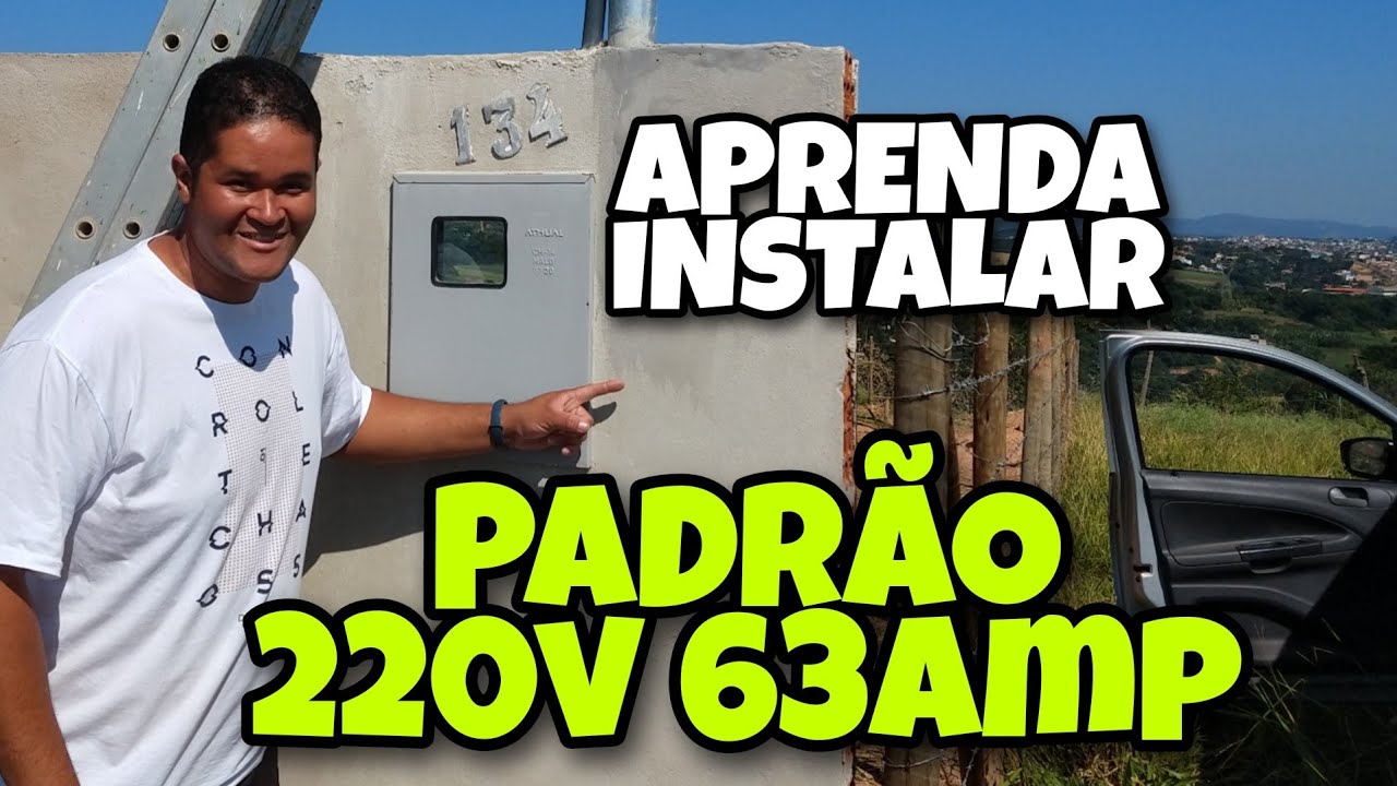 Padrão CEMIG 220v 63amp