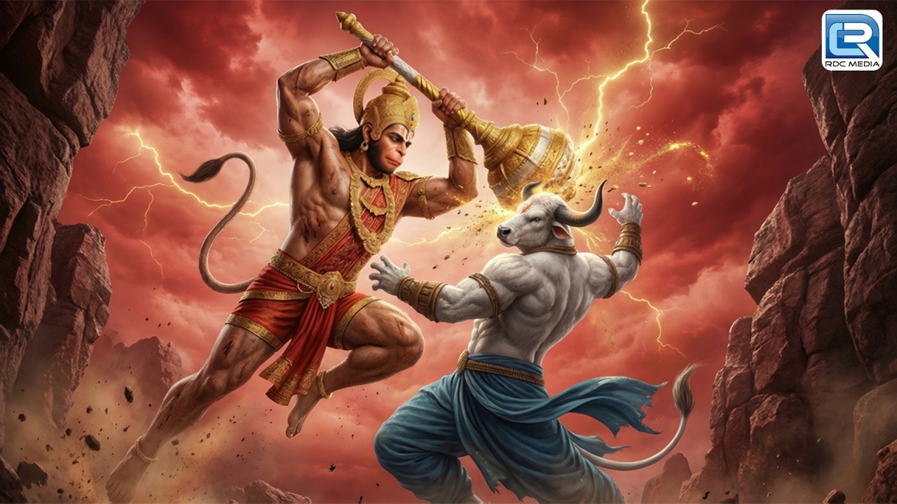 हनुमान जी का सामना हुआ इस शक्तिशाली भक्त,महादेव के वाहन नंदी जी से | Hanuma | हर हर महादेव | Full EP