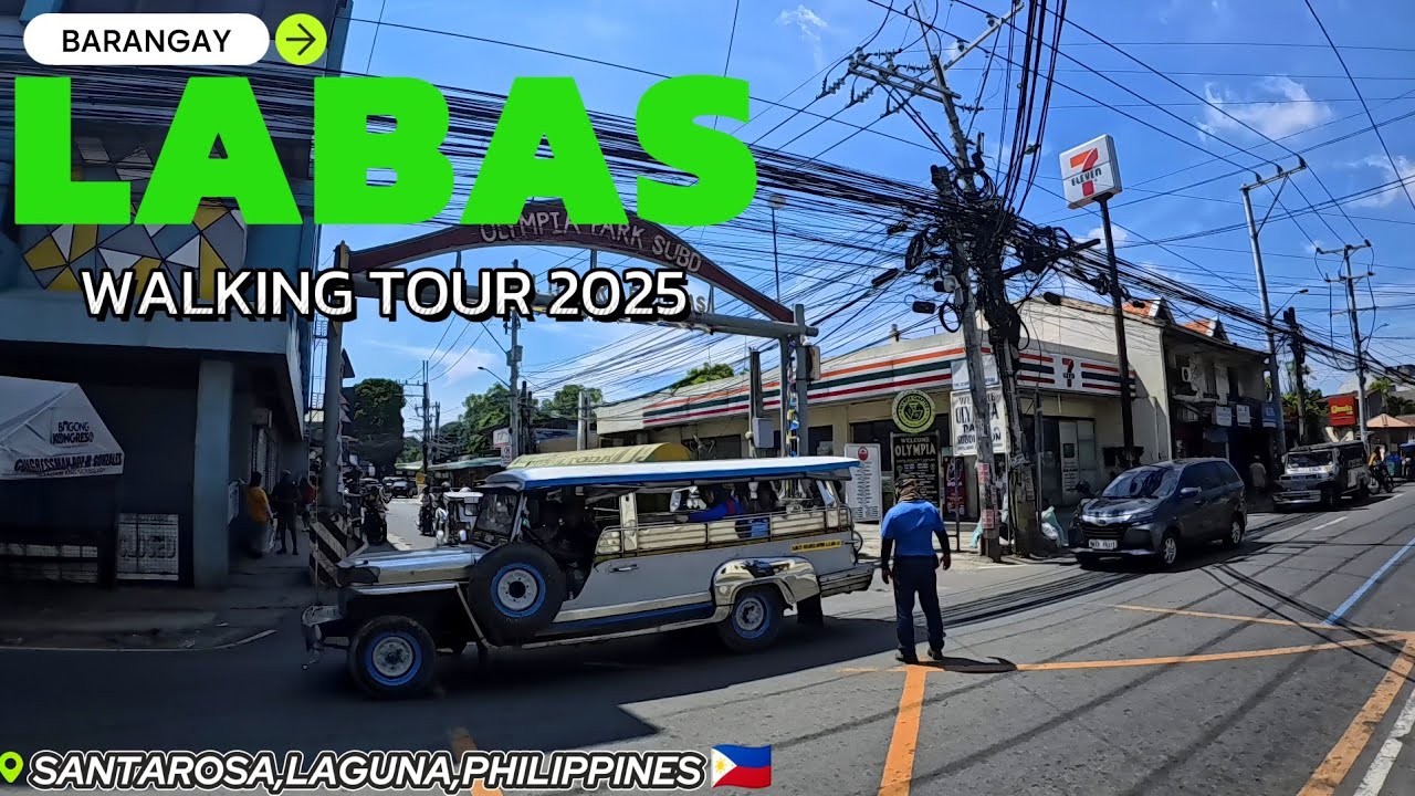 Discover Barangay Labas  Santa Rosa, Laguna || 2025 Walking Tour [4K]