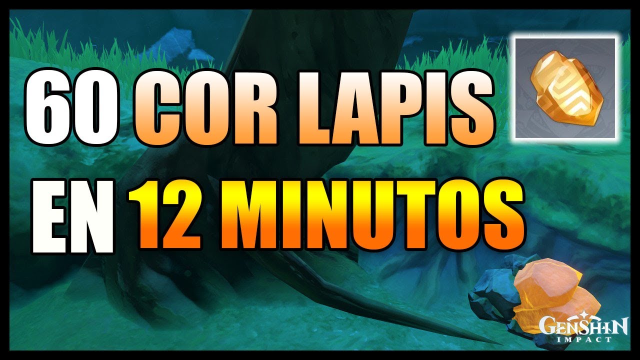 DONDE ENCONTRAR COR LAPIS - UBICACIÓN - RUTA FARMEO - LOCALIZACIÓN | GENSHIN IMPACT