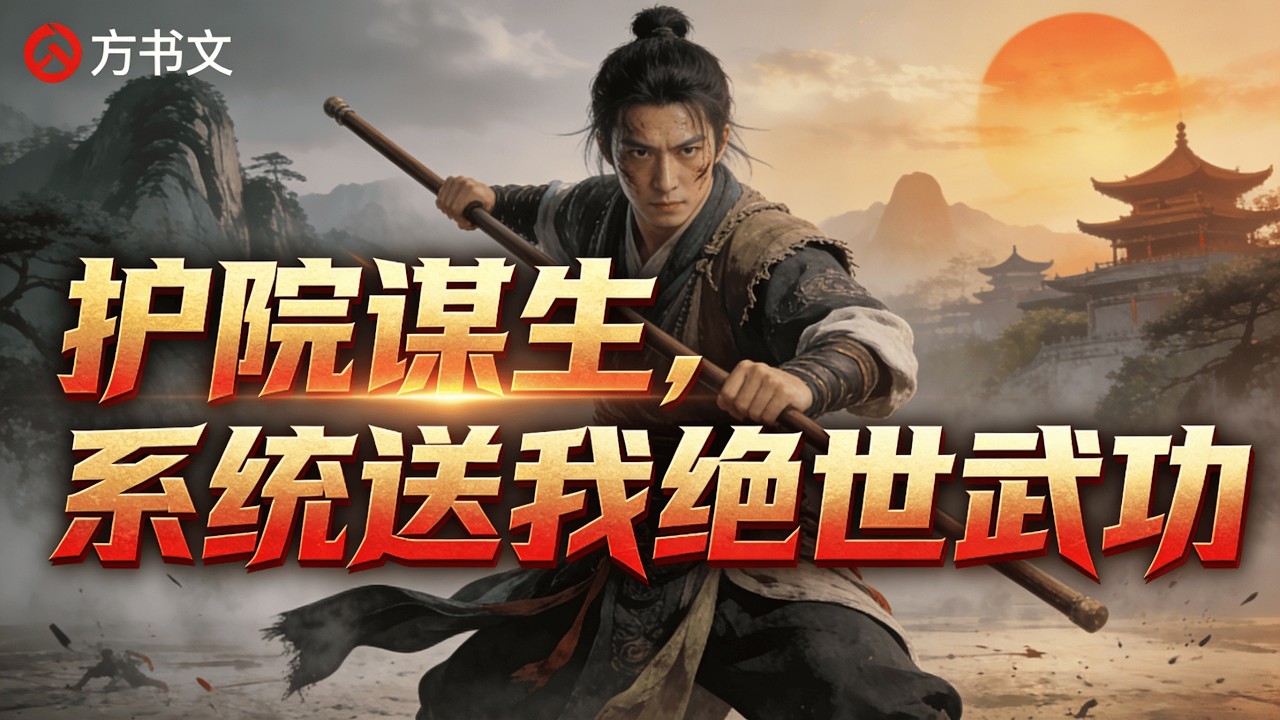 #最新 《護院謀生，系統送我絕世武功》 方書文穿越武俠世界，飽經風霜十九年，拼盡一切努力，卻無緣武功大成，本想做個安穩護院，怎料激活系統，易筋經、金鐘罩隨手得，誅魔定八方，終登江湖之巔！