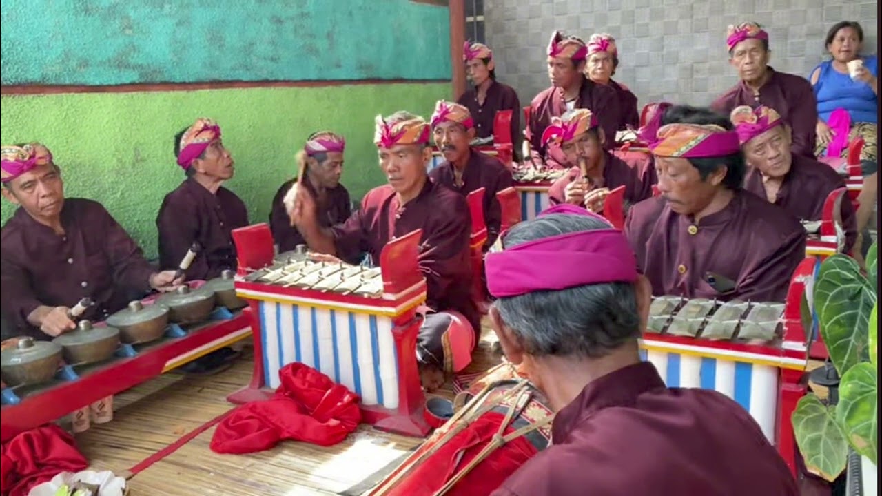 Tetabuhan angklung part1 SEKAA GONG ABDI BUDAYA DESA LES