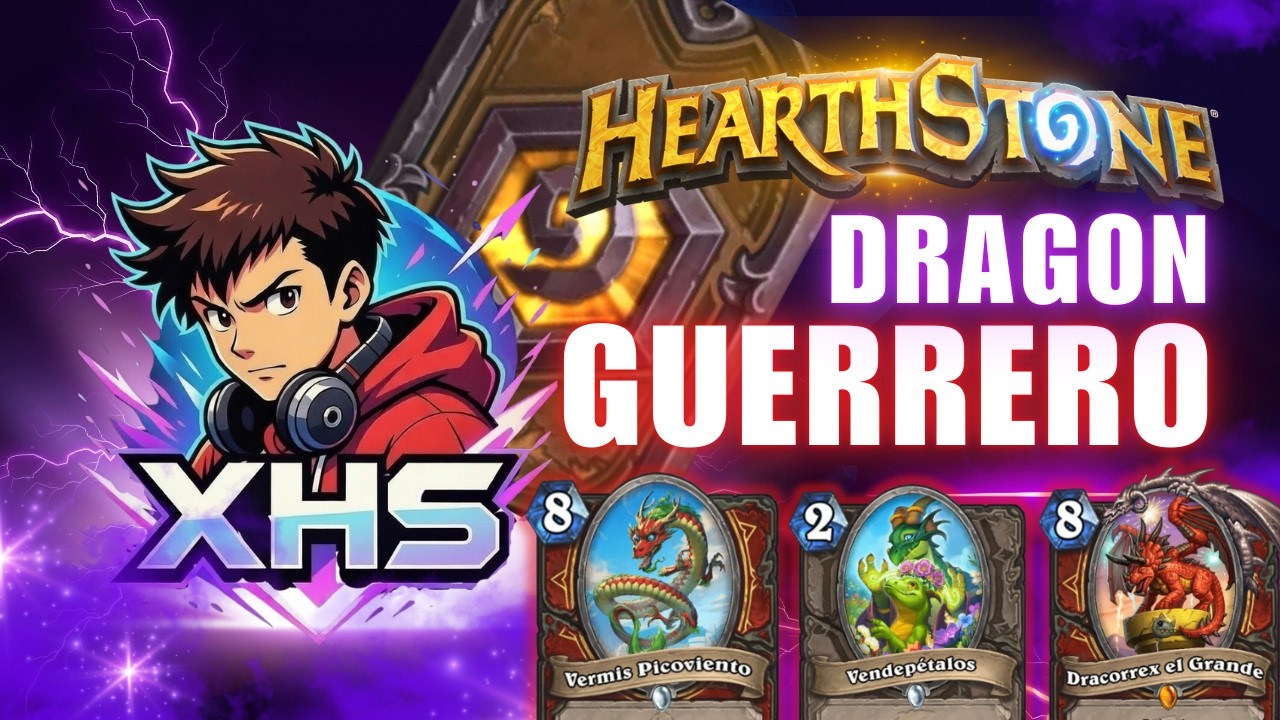 DRAGON GUERRERO sigue siendo FUERTÍSIMO en el META 🐲 | Hearthstone Español