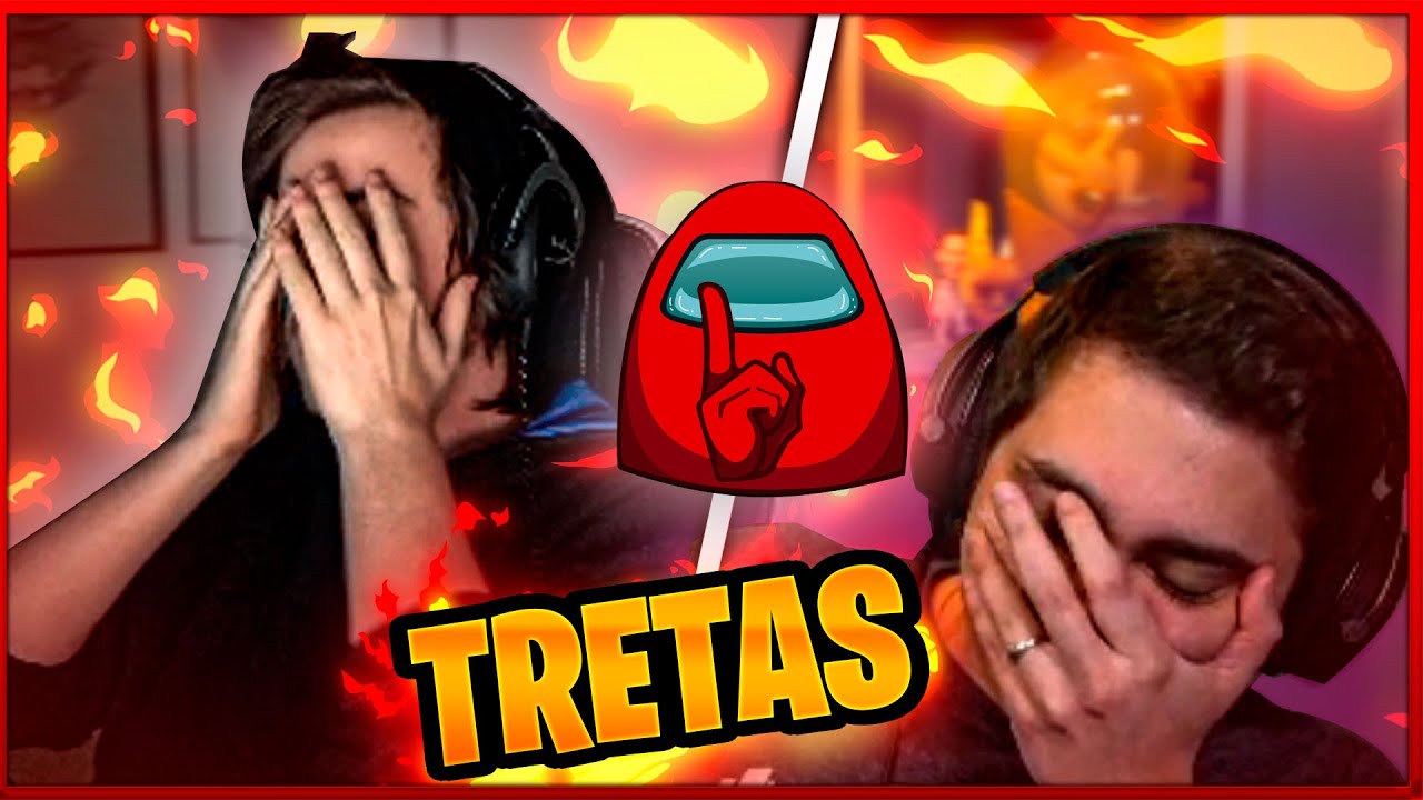 🔥AMONG US COMPILADO TRETAS,RAGES E TILTADAS  🔥🔥