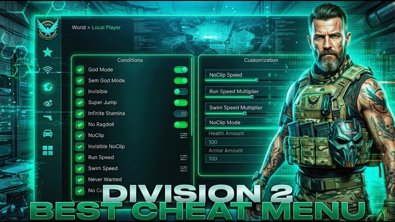 🔥BEST THE DIVISION 2 CHEAT MENU 2026 &mdash; AIM, VISUALS & MORE! FREE!😱