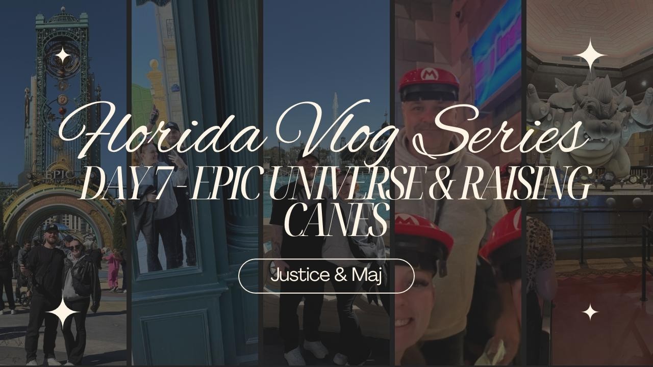Florida Day 7 | We visited Epic Universe for the first time! | Raising Canes & more shopping!