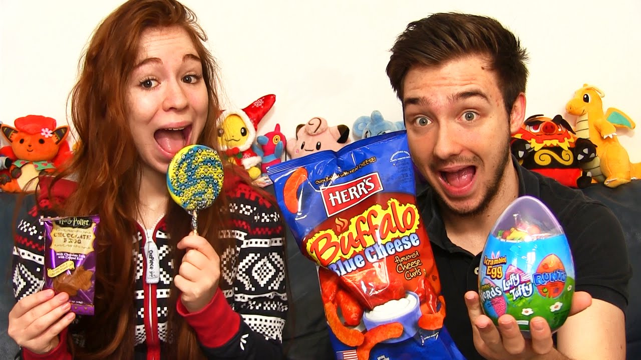 Dégustation My American Market en Couple ! #4 SUCETTE MINIONS XXL ! GROS OEUF SURPRISE !