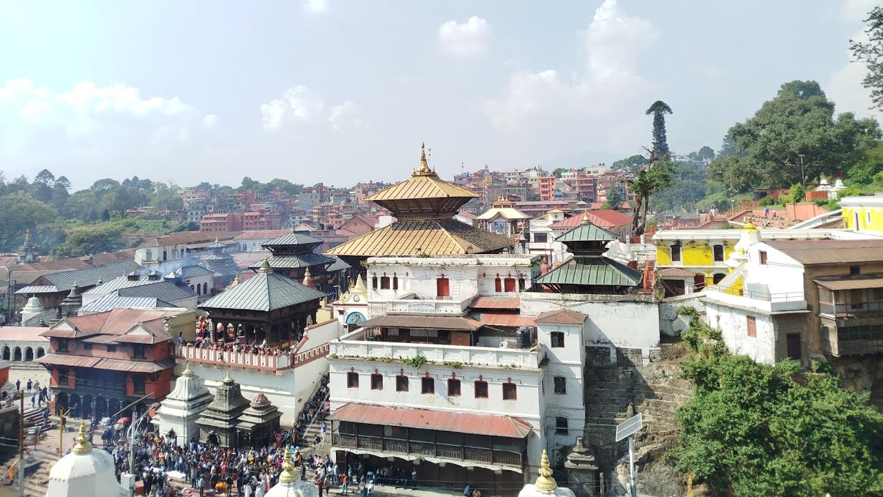 #vlog Part_18 Just HangOut In Pashupatinath Temple💗🌺😌