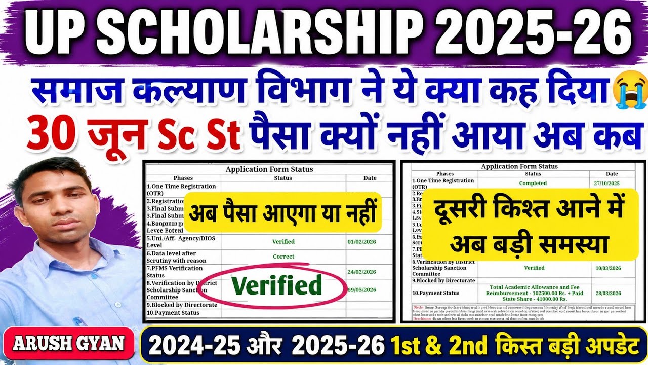 Sc St paisa kab ayega 2026 Verify status paisa kab ayega Pfms no record found 2nd installment,
