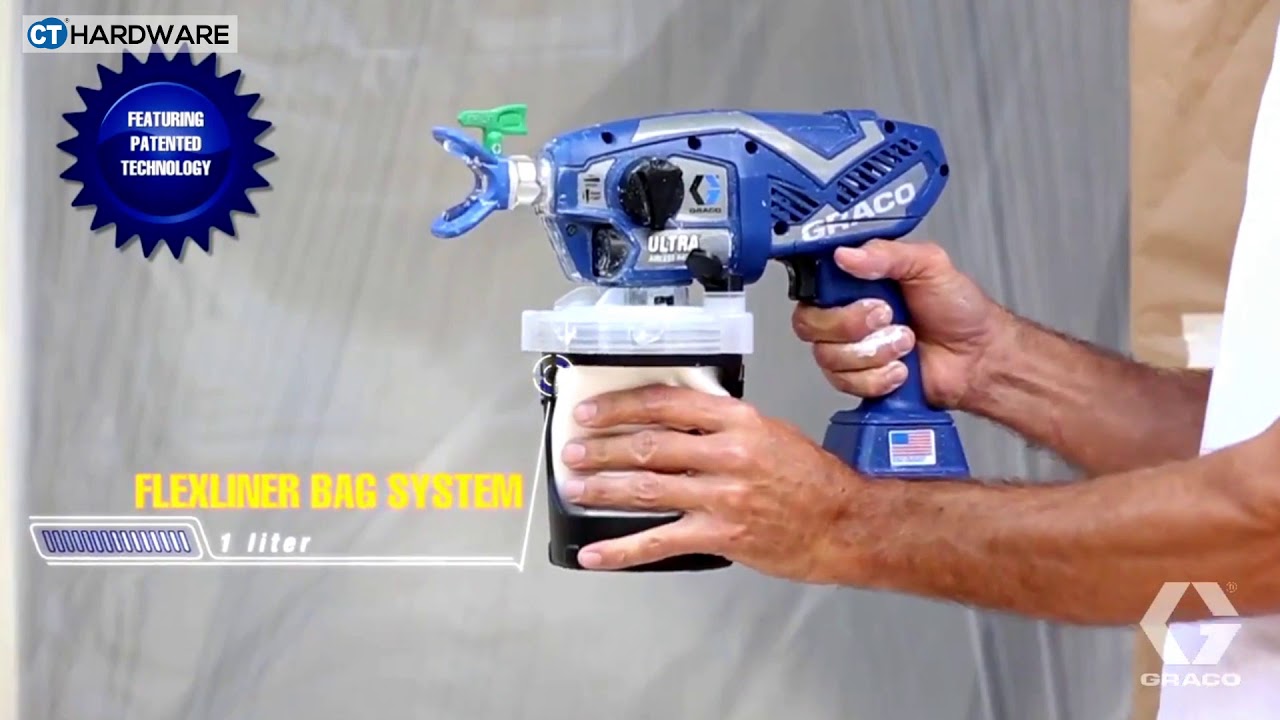 Graco Ultra Corded & UltraMAX Cordless Airless Handheld Sprayer