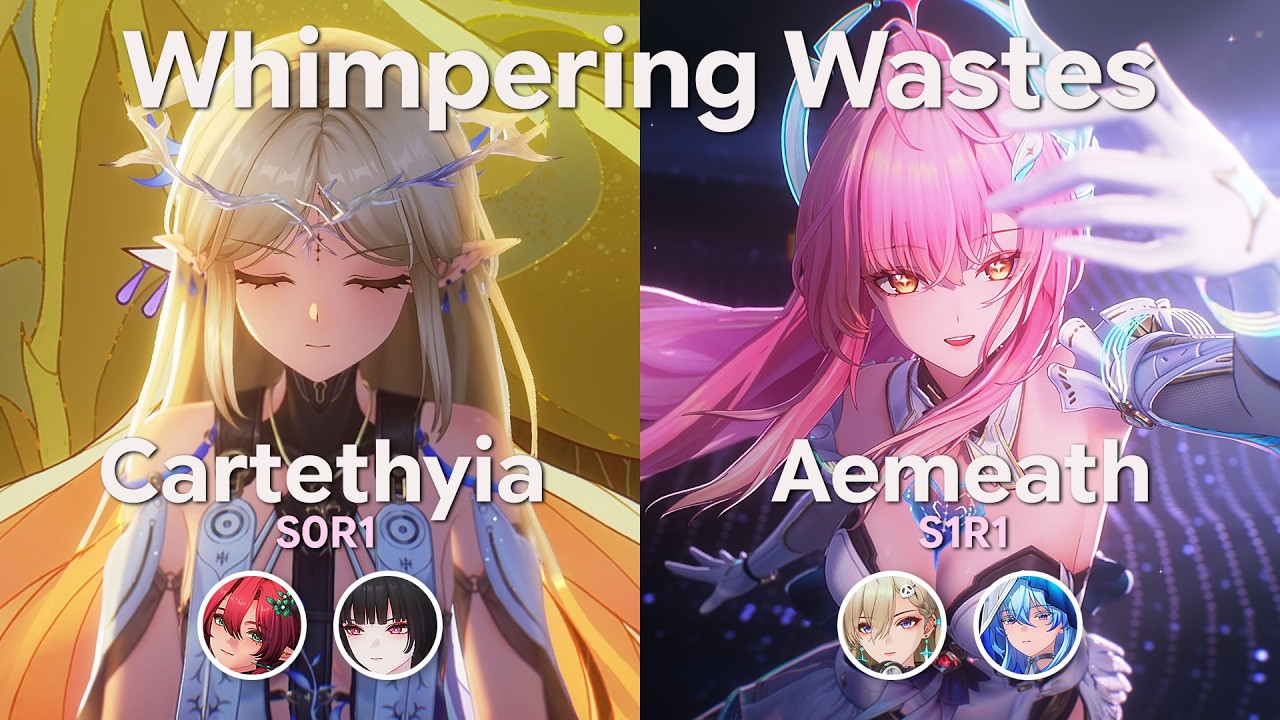 Cartethyia S0R1 / Chisa --- Aemeath S1R1 / Lynea --- Whimpering Wastes | Wuthering Waves 3.1