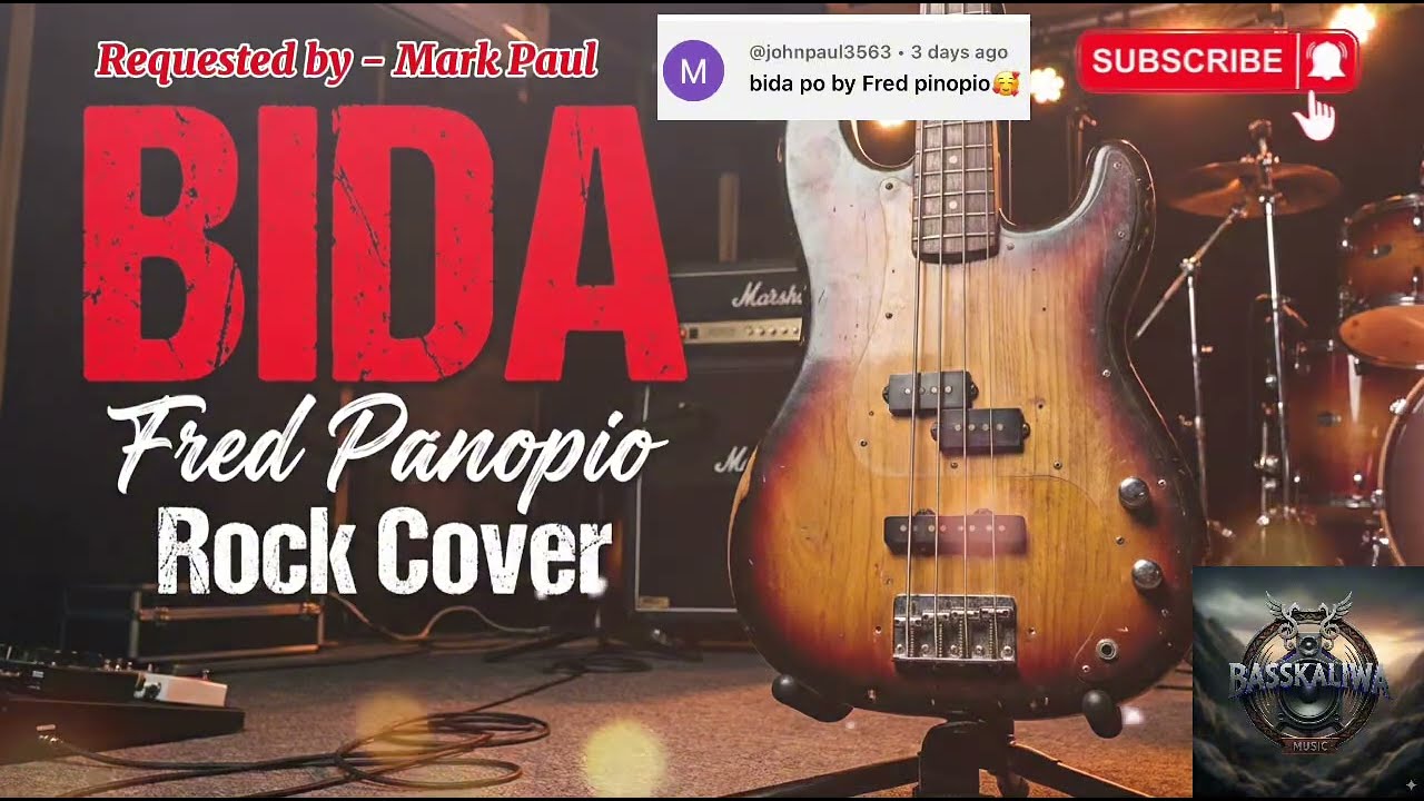 “BIDA” 🎸 Rock Cover - Fred Panopio 