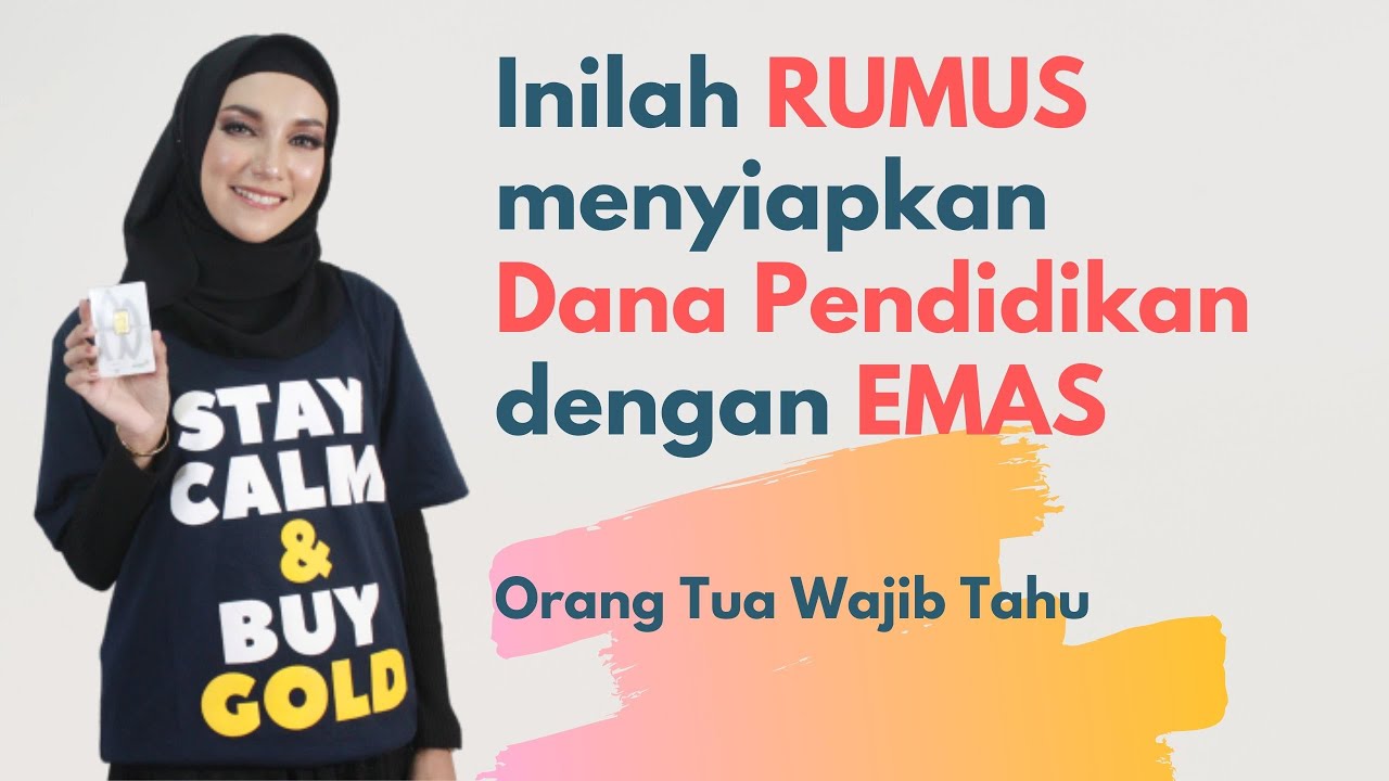 Ini RUMUS EMAS untuk Menyiapkan Dana Pendidikan