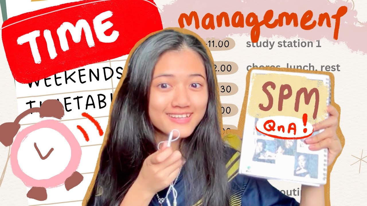 My SPM study timetable (jadual study spm) | SPM study tips