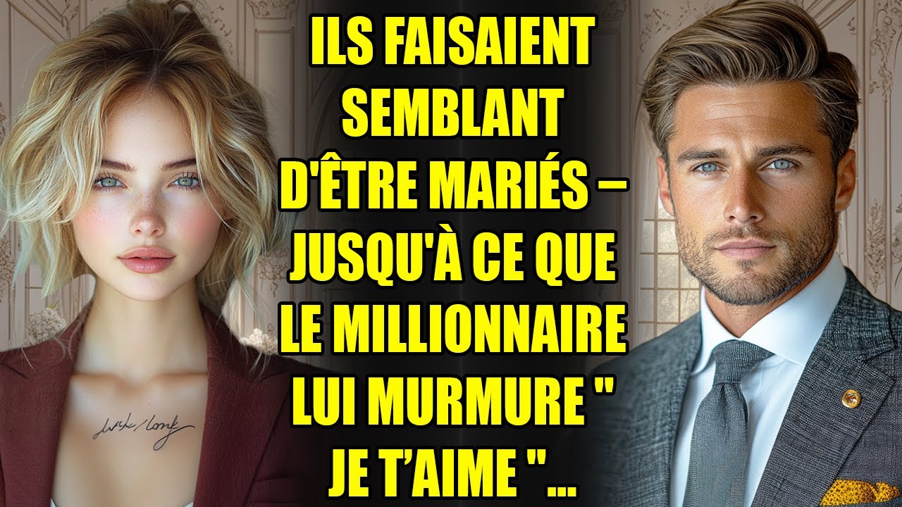 Ils faisaient semblant d'être mariés – jusqu'à ce que le MILLIONNAIRE lui murmure 