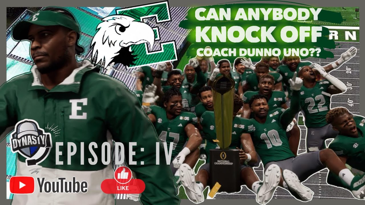 Can Anybody Stop Coach Uno and EMU Eagles? - Dynasty Episode IV - College Football 26