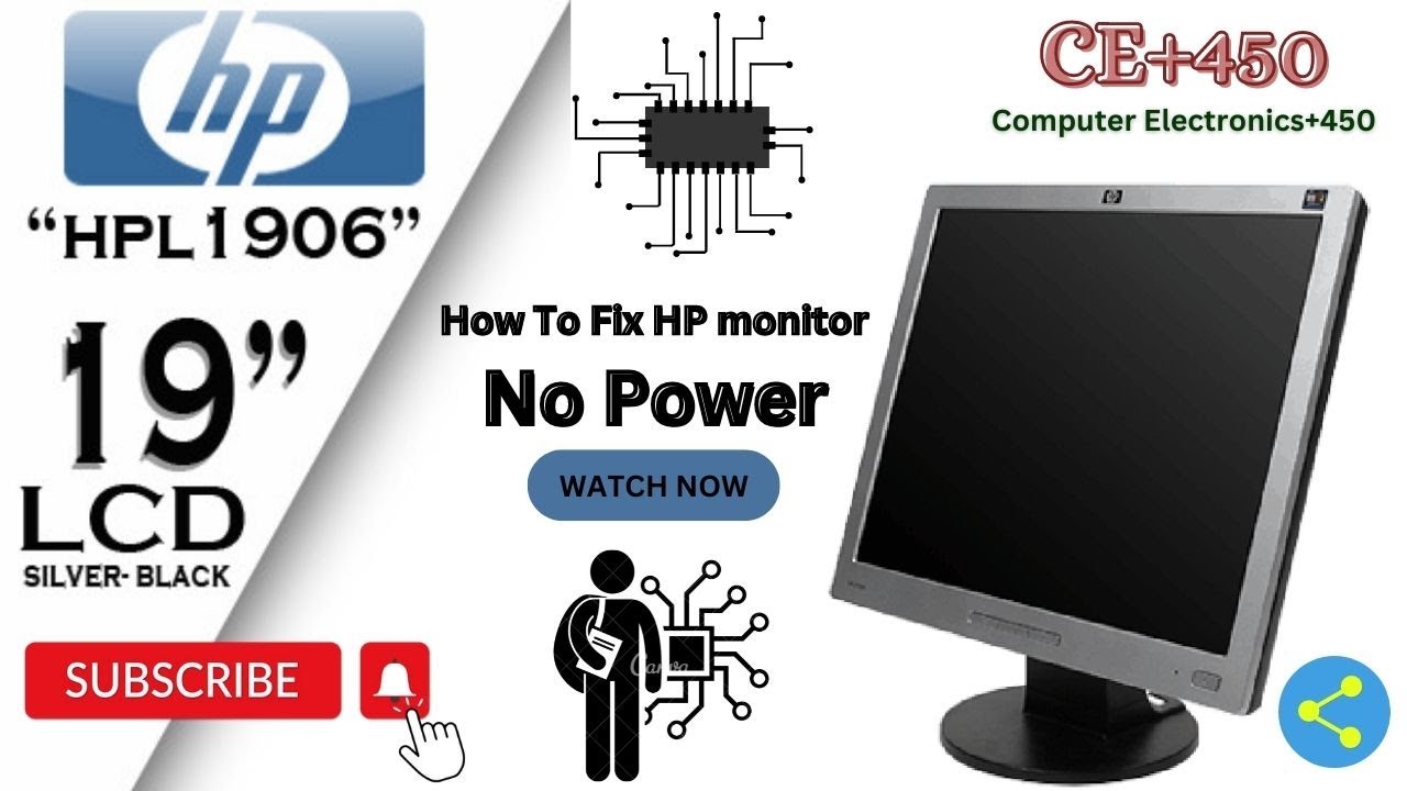 How to Repair Computer Monitor| How to open