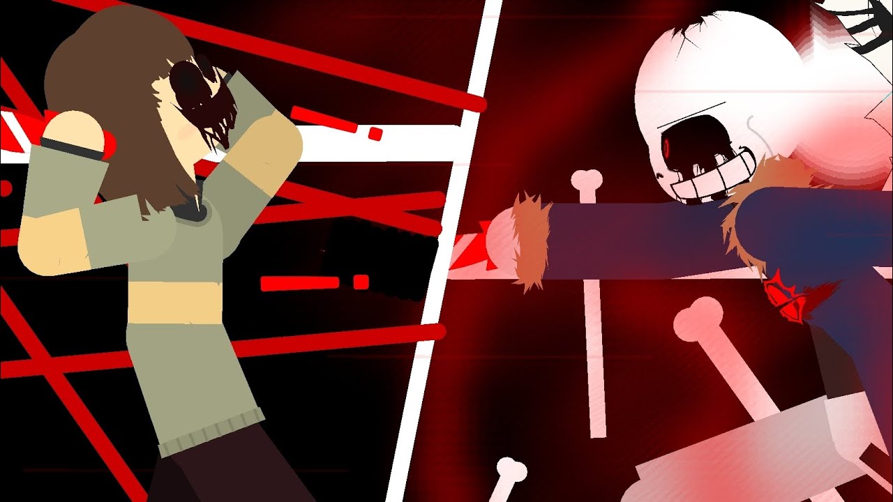 killer sans final blow fight (stick nodes pro animation)