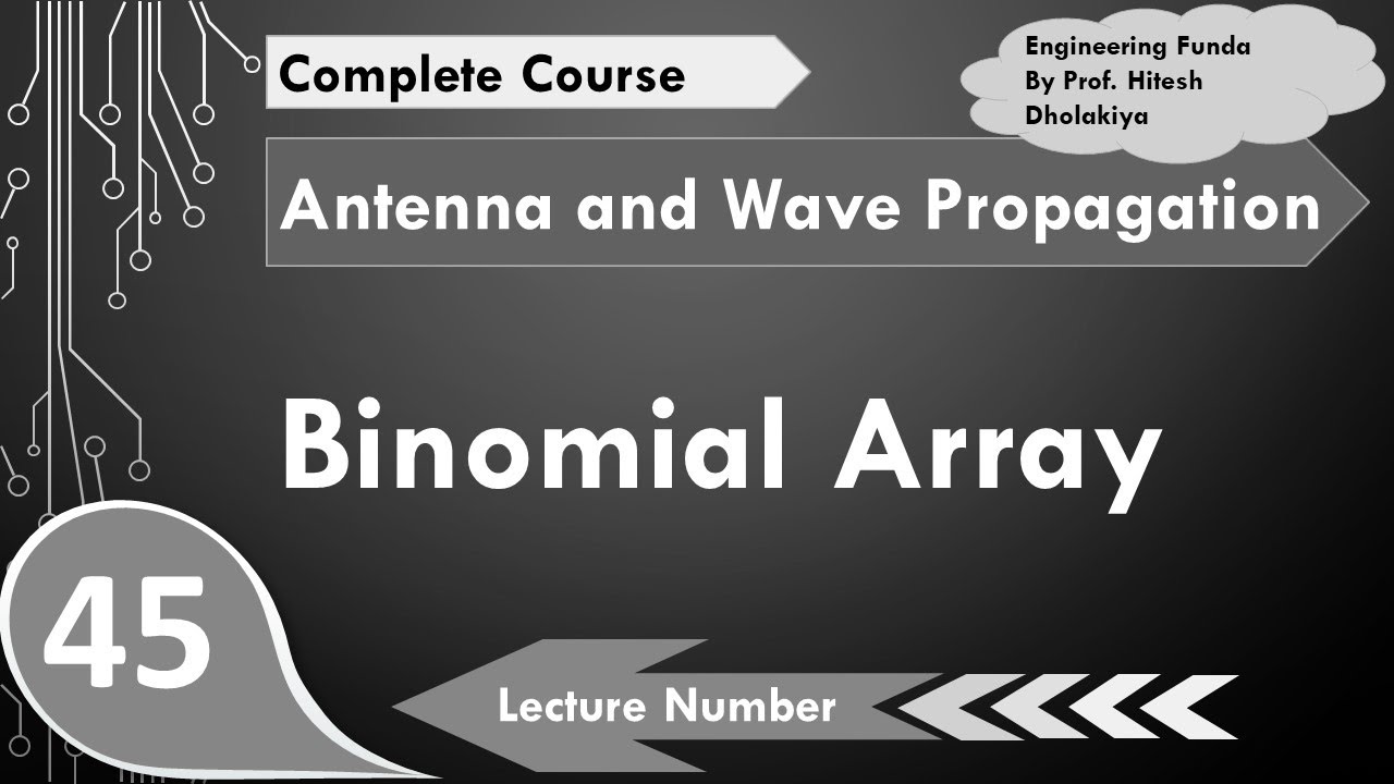 Binomial Array (Basics, Radiation, Designing & Advantages) Explained