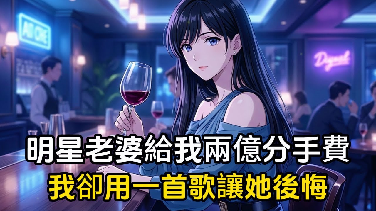 明星老婆給我兩億分手費，讓我離婚後不要亂説話，而我只是淡定的將支票推過去，為她唱了一首歌#動漫 #漫畫 #二次元 #戀愛