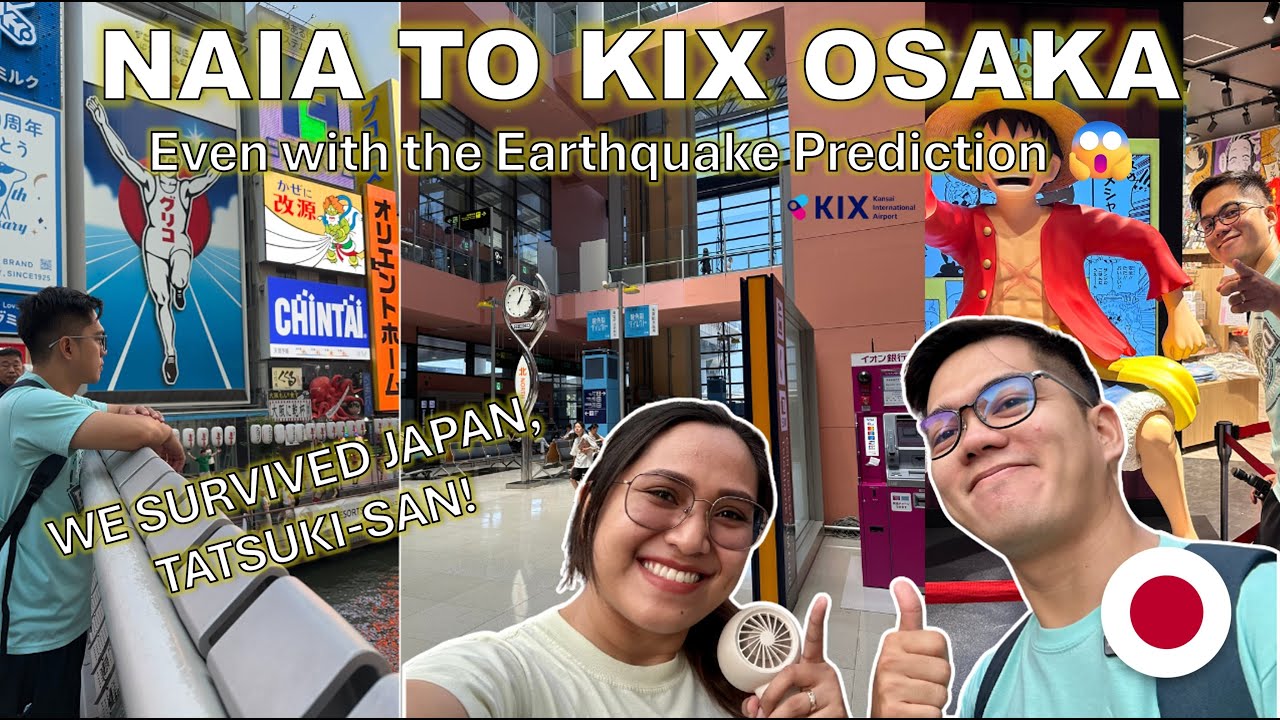 Step-by-Step NAIA to Kansai Airport Travel Guide + Dotonbori, Ichiran Ramen & Shinsaibashi Tour 🇯🇵
