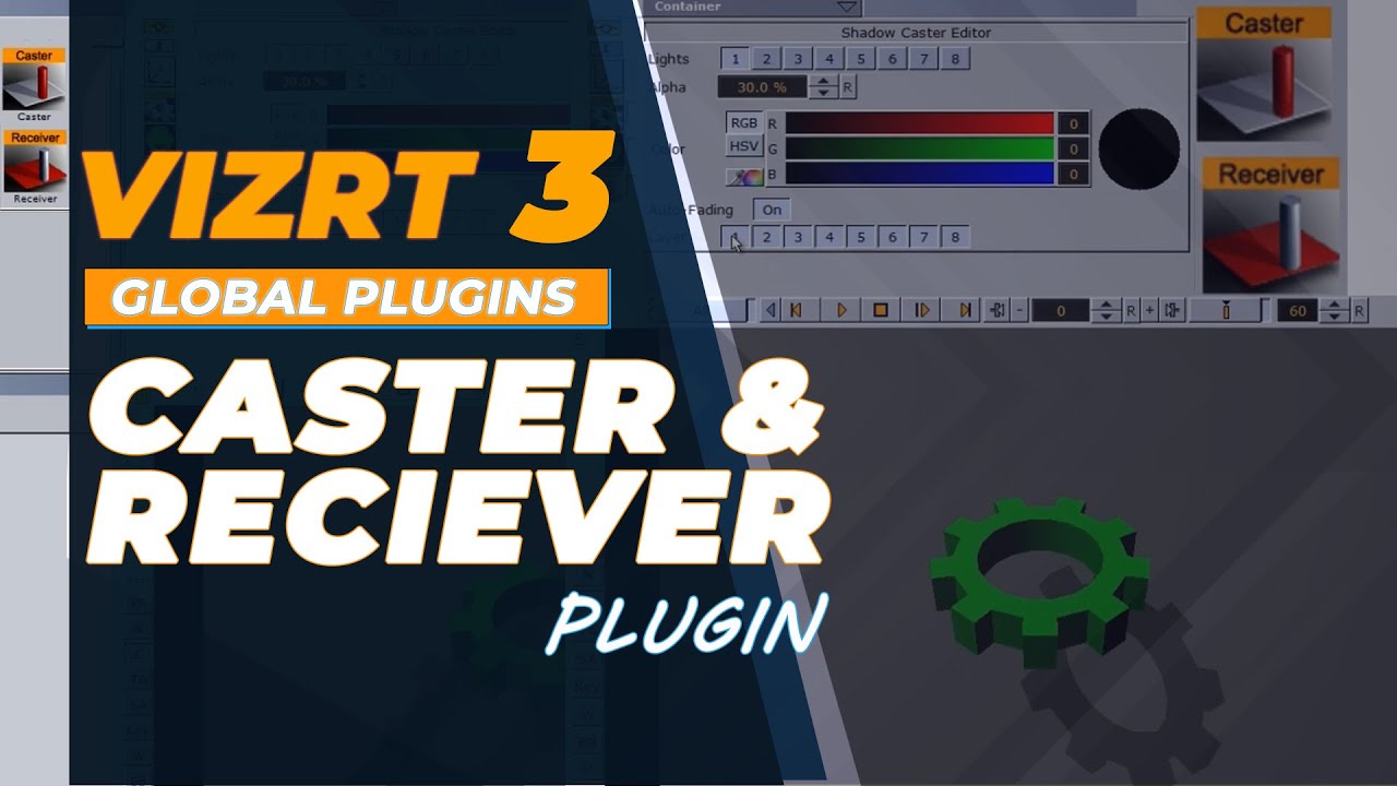 Vizrt 3 Caster & Receiver Plugins
