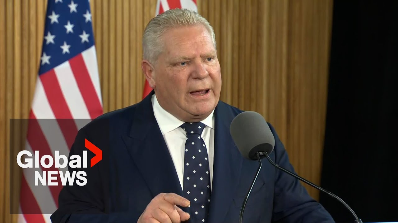 Ontario's Doug Ford says Trump tariffs mean auto sector 