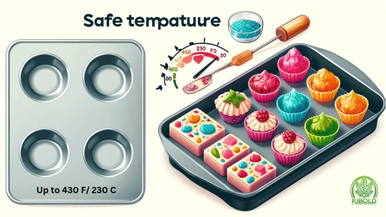 How to bake with Silicone Molds