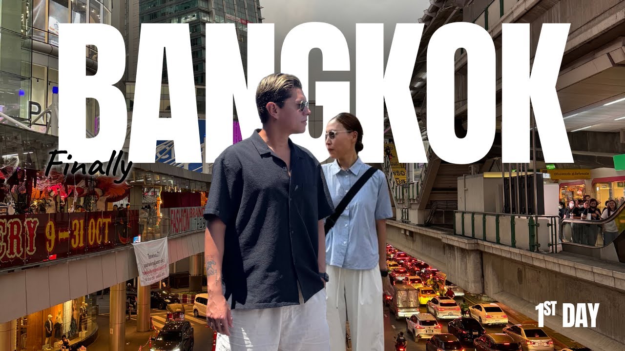 First Day in Bangkok 🇹🇭 | Airport, Hotel & City First Impressions