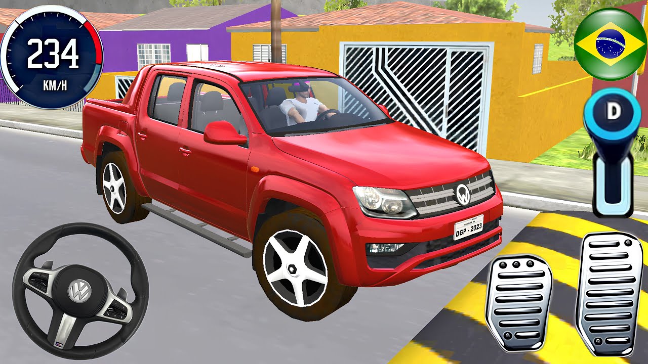 VW Amarok Pikap Sürüş Simülatör Araba Oyunu #53 - Auto Life Brasil 2025 - Android Gameplay