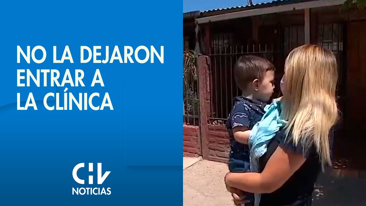 NO LA DEJARON ENTRAR | Mujer dio a luz en estacionamiento de una clínica de Santiago - CHV Noticias