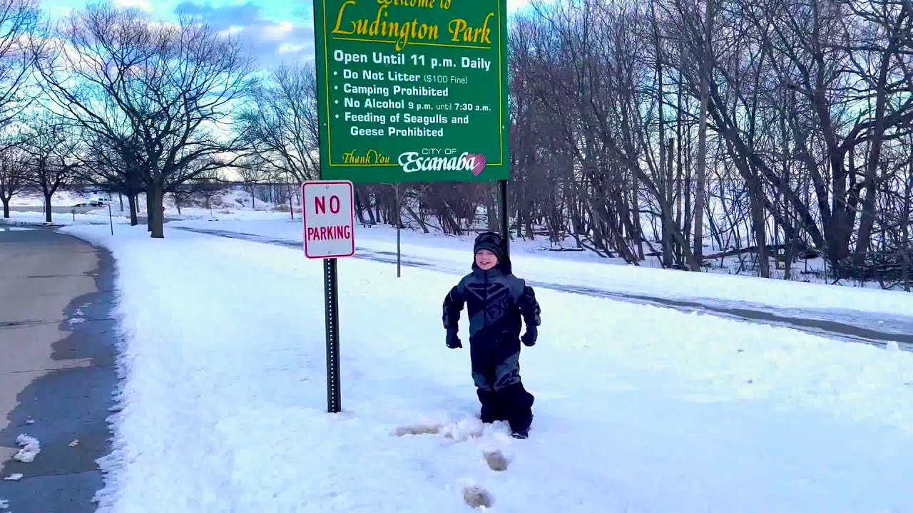 Ludington Park-Sledding Adventure
