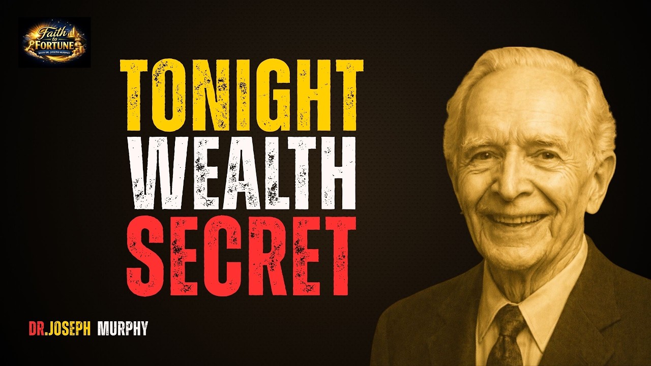 ACTIVATE THIS THOUGHT BEFORE SLEEP FOR WEALTH  DR  JOSEPH MURPHY