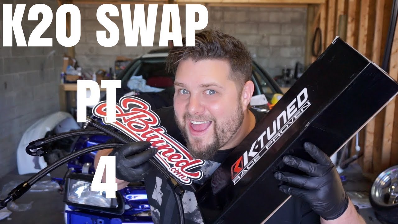 K20 JBTUNED FUEL LINES  K-TUNED FUEL RAIL ! HSG EP. 5 63