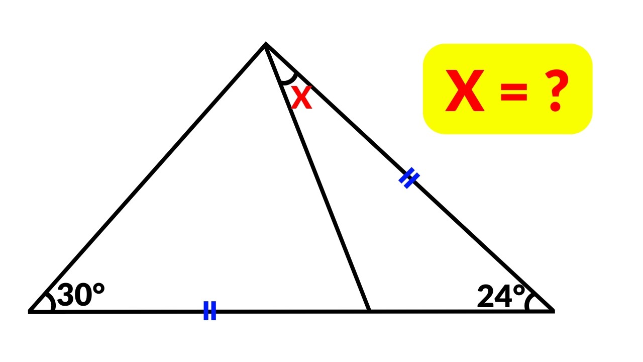 Students Had 45 Minutes to Solve This Geometry Problem | Math Olympiad