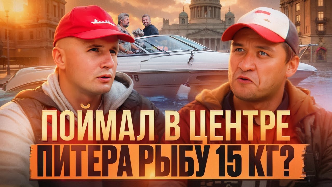 Рыбалка. Как правильно ловить рыбу? Поймали самую большую рыбу в центре Питера